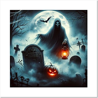 Halloween Night Posters and Art